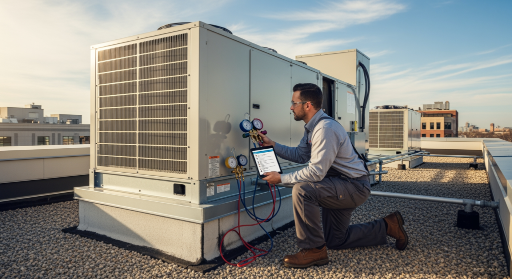 Featured image for Commercial HVAC Spring Checklist in Maple Grove