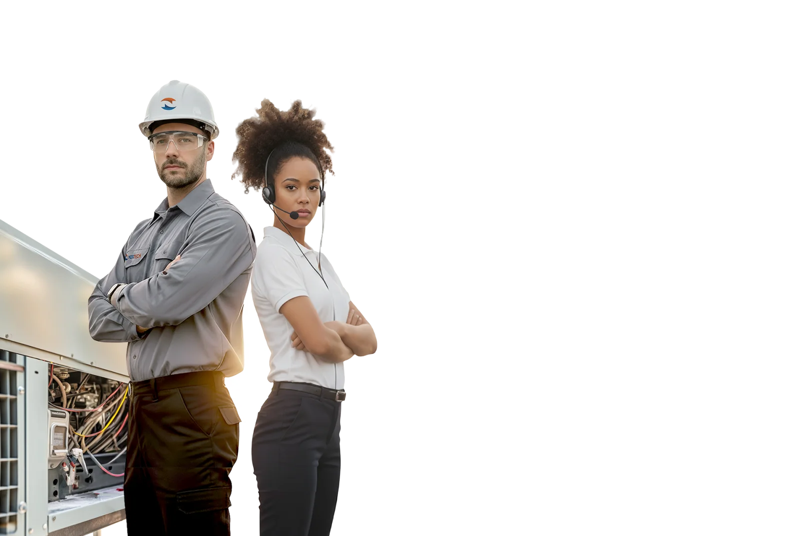 hvac technician-customer service